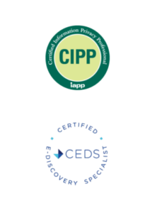 CIPP/US and ACEDS Certified